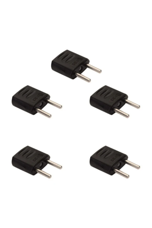 DE-PA 11115 AMERİKAN PRİZ ÇEVİRİCİ USD TO EU FİŞ ÇEVİRİCİ (SİYAH) (5li)