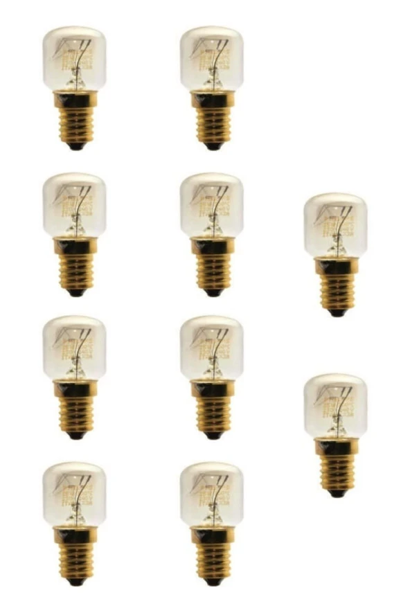 END Fırın Ampülü 300° Gün Işığı 15 W 220-240 V (10lu)