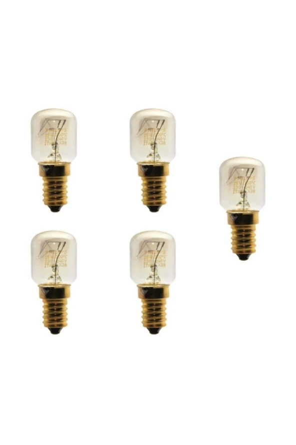 END Fırın Ampülü 300° Gün Işığı 15 W 220-240 V (5li)