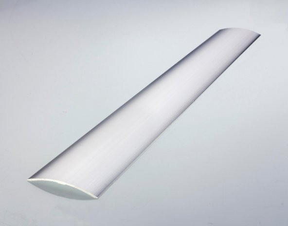 (3 ADET) Alüminyum Kapı Eşik Profili Parke Çıtası Kapı Eşiği MAT GÜMÜŞ  35MMX90CM - 3
