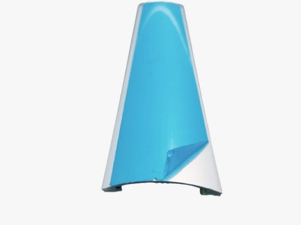 (3 ADET) Alüminyum Kapı Eşik Profili Parke Çıtası Kapı Eşiği MAT GÜMÜŞ  35MMX90CM - 6