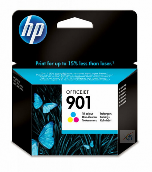 HP 901 Color ORJİNAL Renkli Kartuş CC656AE