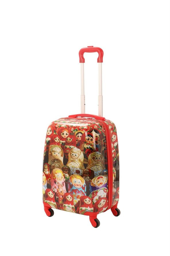 MÇS Baskılı Abs Çocuk Valizi V307 - 10