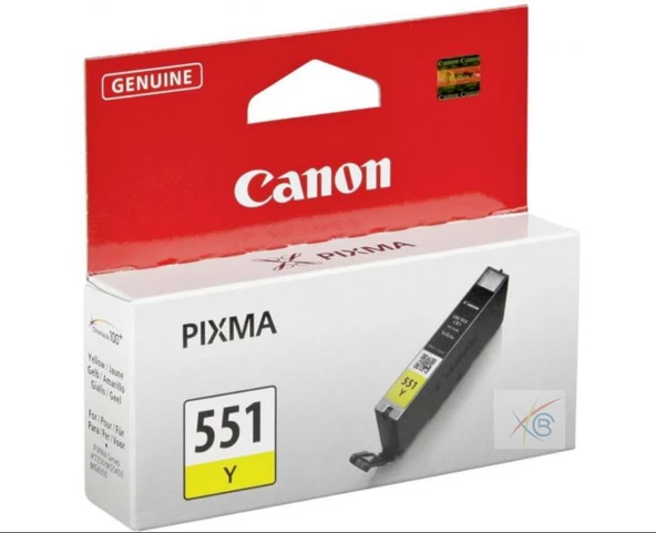 Canon PGI-551 RENKLİ  ORJİNAL Mürekkep Kartuş MG5450/6350/6450 IP - 3