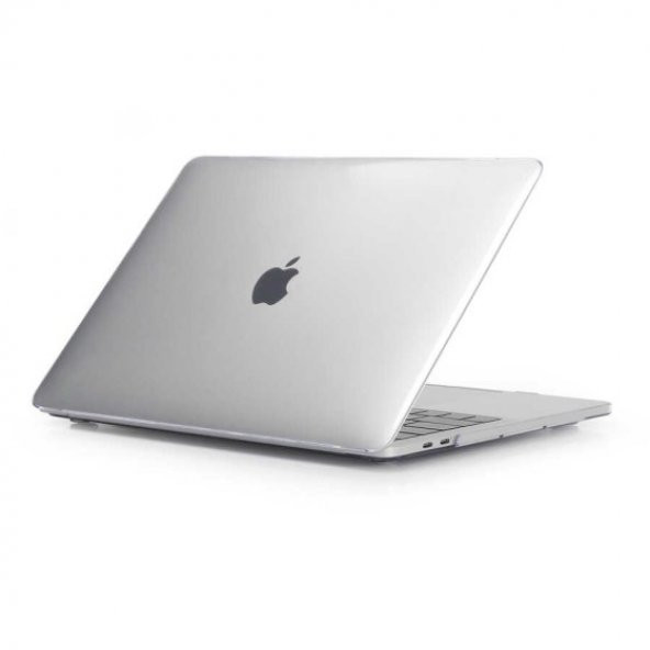 Apple Macbook 13.3 Air M1 A1932, A2179, A2337 ile Uyumlu Saydam Kristal Kapak