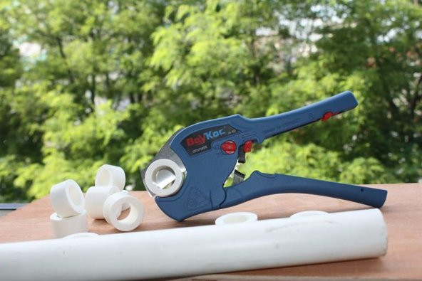 Beykoç Tam Otomatik Plastik Boru Kesme Makası 42mm MCO-42 - 2