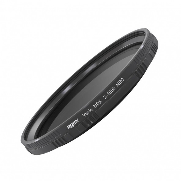 Ayex 62mm MRC Slim ND2 - ND1000 Variable ND Filtre, Ayarlanabilir ND Filtre