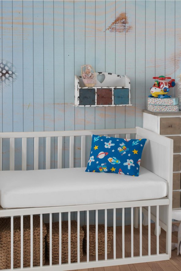 LİMON SOFT Lastikli Penye Pamuklu Çarşaf/Beyaz