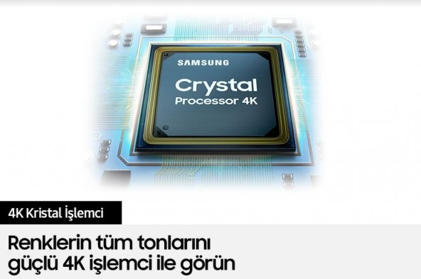 Samsung Crystal 43AU8000 4K Ultra HD 43" 109 Ekran Uydu Alıcılı Smart LED TV - 7