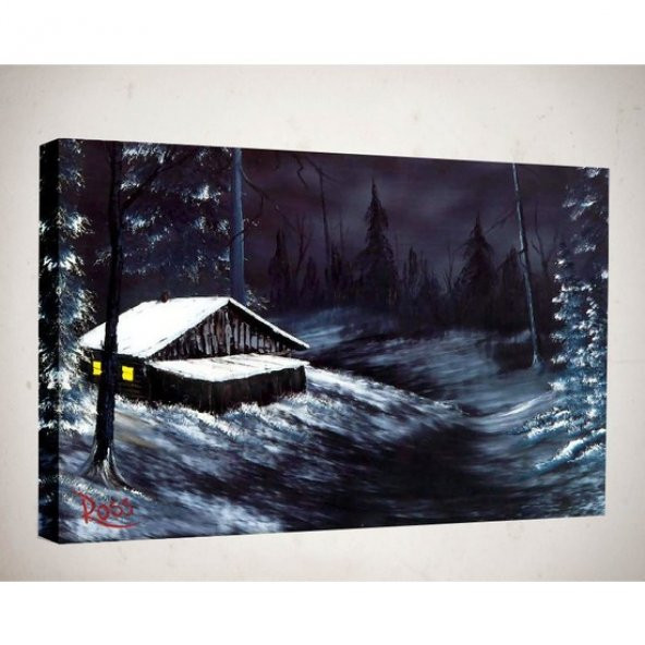 Bin1çeşit Kanvas Tablo - 70X100 cm - Yağlı Boya Resimleri - YDR36