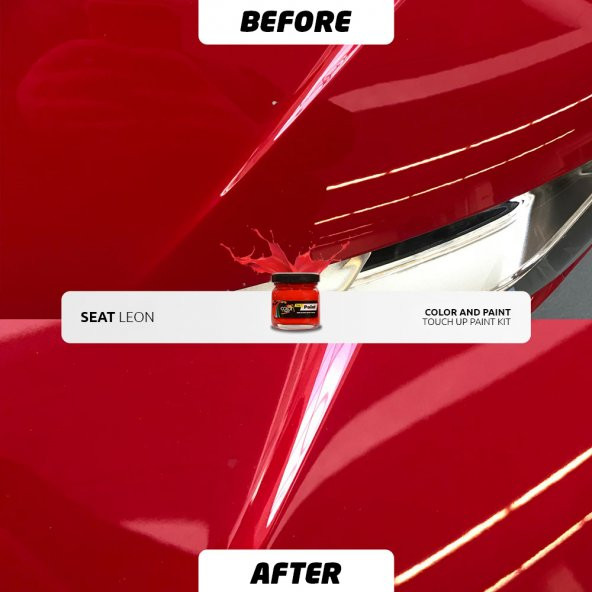 Color and Paint Toyota için Otomobil Rötuş Boyası - COCOA BEAN MET - 4U5 - 3