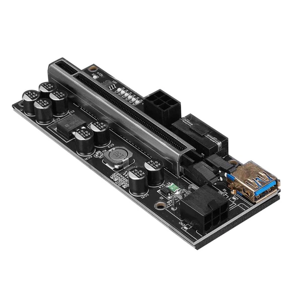 S-LINK SL-XE20 PCI-E1X=-16X SATA RISER KART 10SPLU - Resim 2