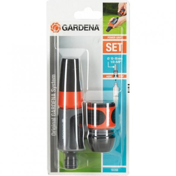 Gardena 18288 Hortum Ucu,Bağlantı Set 13Mm (1/2) 1Er Adet 18213,18300