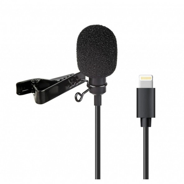 iPhone Ve iPad için Ayex LV-1 Yaka Mikrofonu (Mic)