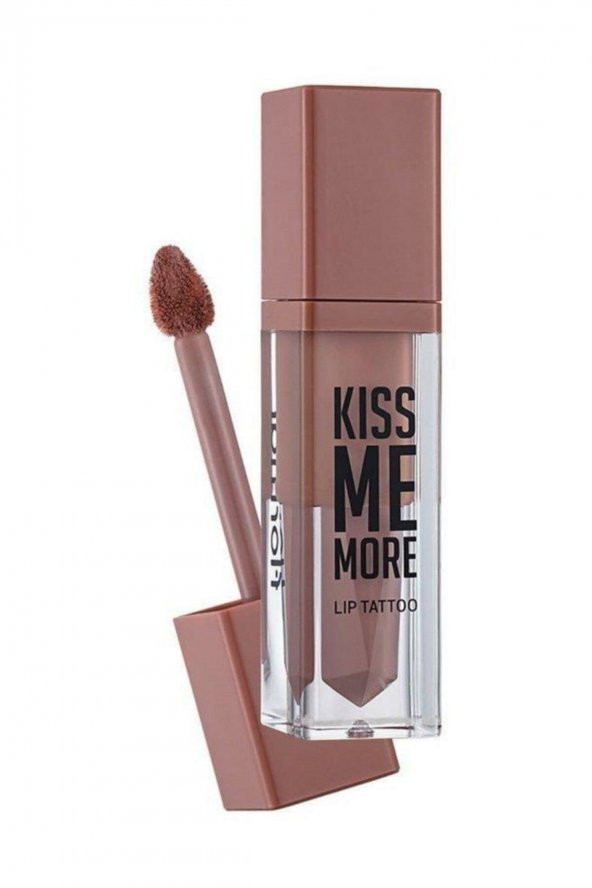 Kiss Me More Lip Tattoo Açık Pembe Nude Ruj 001 8690604572816