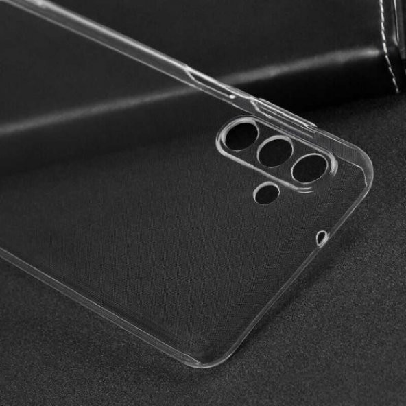 Samsung Galaxy A13 Kılıf Ultra İnce Şeffaf Silikon Kapak - 11