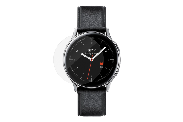 Samsung Galaxy Watch Active 2 44mm Ekran Kavislerine Uyumlu 1-1 Tam Kaplama Ekran Koruyucu - 8