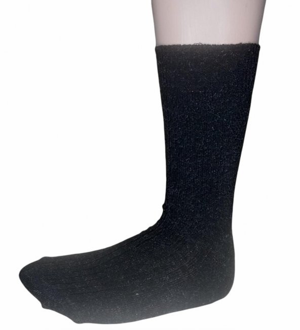 12 ADET ERKEK BÜYÜK NUMARA AYAĞI SIKMAYAN ÖZEL LASTİKLİ LAMBSWOOL ( KOYUN YÜNÜ ) TERMAL ÇORAP