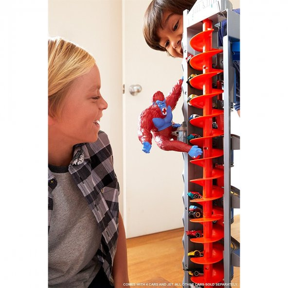 Hot Wheels Ultimate Mega Garaj Dev Kule En Büyük Boy Hot Wheels Mega Garaj Oyun Seti - 6