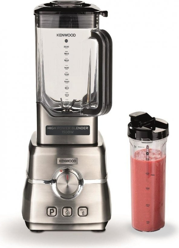 Kenwood BLM91.640SS Buz Kırma Fonksiyonlu 1500 Watt Metal Power Blender - 3 Lt Hazne Kapasiteli - 3