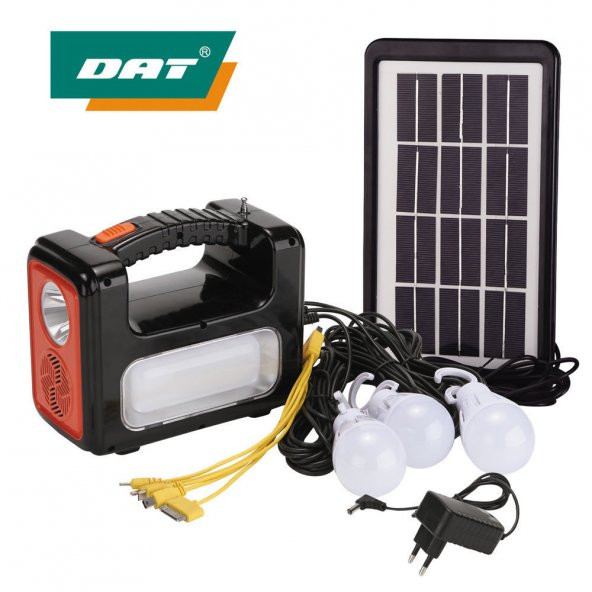 DAT AT-9011 Güneş Enerjili Solar Bahçe Aydınlatma Sistemi