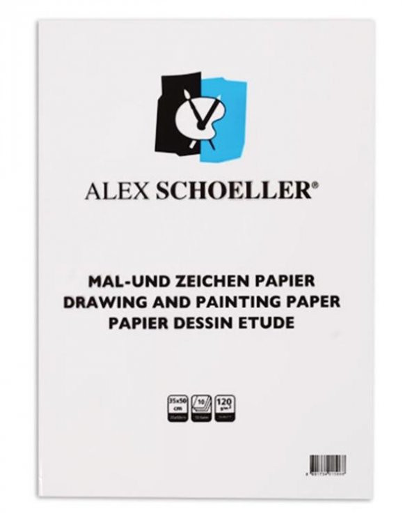 Alex Schoeller 35x50 cm Resim Kağıdı 10lu