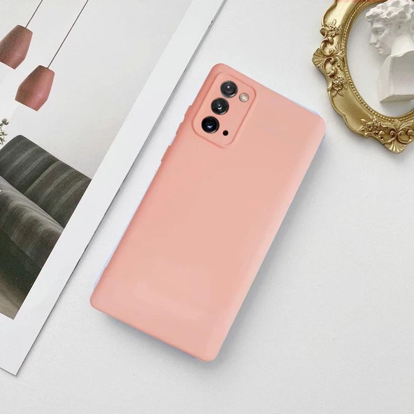 Samsung Lansman Likid Silikon Kamera Korumalı Kılıf - 4