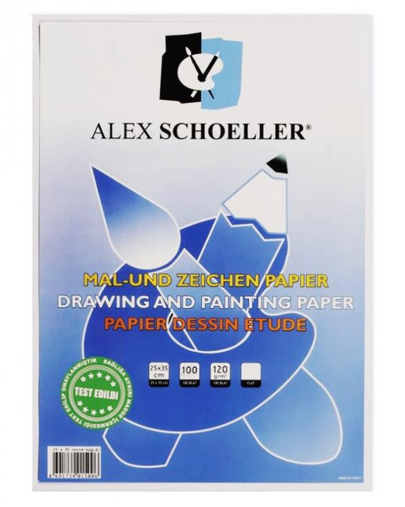 Alex Schoeller 25x35 cm Resim Kağıdı 100lü