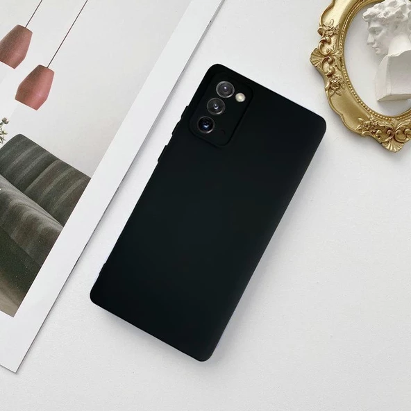 Samsung Lansman Likid Silikon Kamera Korumalı Kılıf - 6