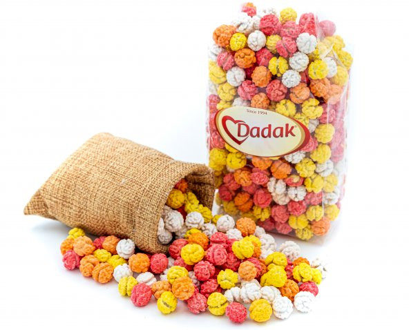 Dadak Lokum ve Kuruyemiş Renkli Şeker Leblebi 500 Gram