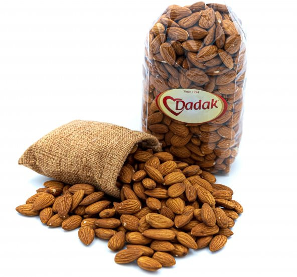 Dadak Lokum ve Kuruyemiş Çiğ Badem 500 Gram