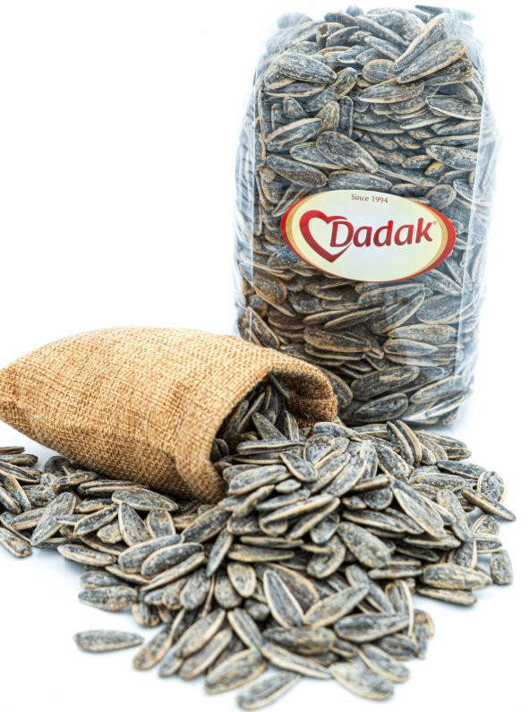 Dadak Lokum ve Kuruyemiş Kavrulmuş Siyah Tuzlu Çekirdek 500 Gram - 2