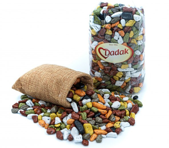 Dadak Lokum ve Kuruyemiş Çakıl Taşı Draje 2Kg