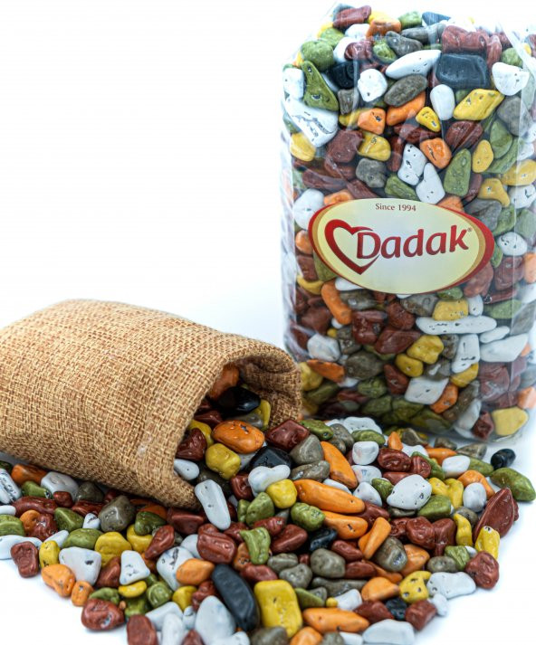 Dadak Lokum ve Kuruyemiş Çakıl Taşı Draje 2Kg - 2