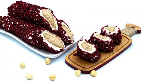 Dadak Lokum ve Kuruyemiş Zereşk Üzüm Kaplamalı Fındık Kremalı Lokum 1Kg
