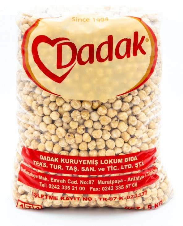 Dadak Lokum ve Kuruyemiş Fındık  5 Kg