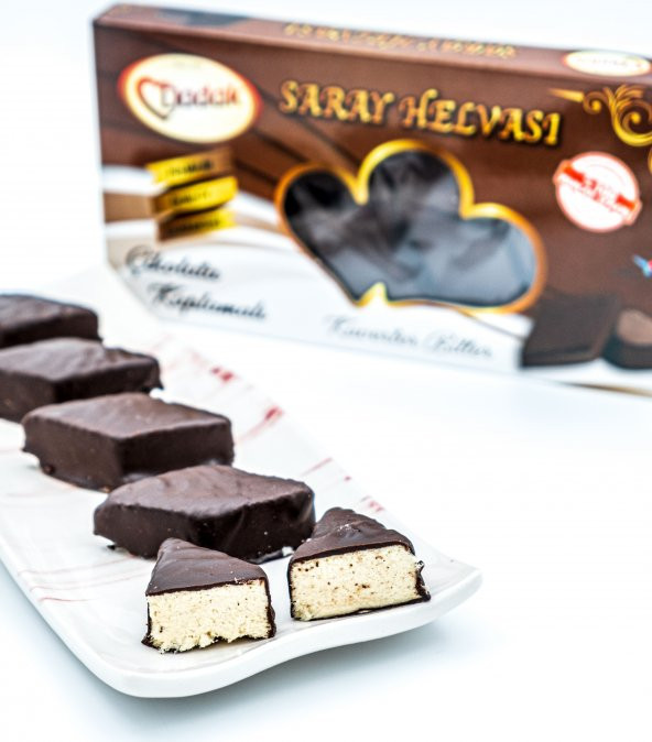Dadak Lokum ve Kuruyemiş Çikolata Kaplamalı Saray Helvası 170Gram - 2