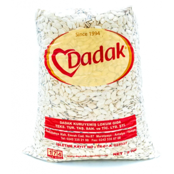 Dadak Lokum ve Kuruyemiş Çiğ Kabak Çekirdeği [5 Kg]