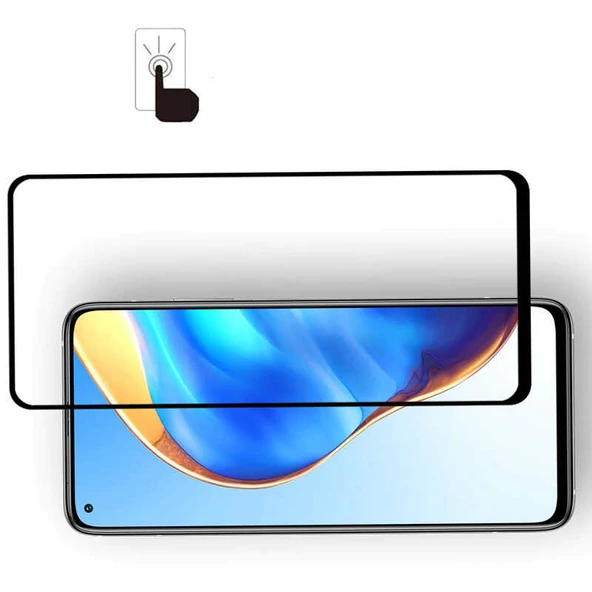 Xiaomi Mi 10T Pro 5G Kenarları Kırılmaya Dayanıklı Cam Ekran Film - Resim 5