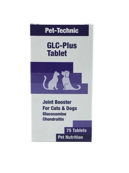 Pet-Technic GLC Plus Kedi Köpek Eklem Güçlendirici Glukozamin 75 Tablet