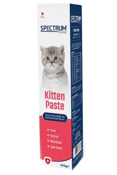 Spectrum Kitten Malt Paste Tüy Yumağı Kontrol Kedi Macunu 100 Gr.