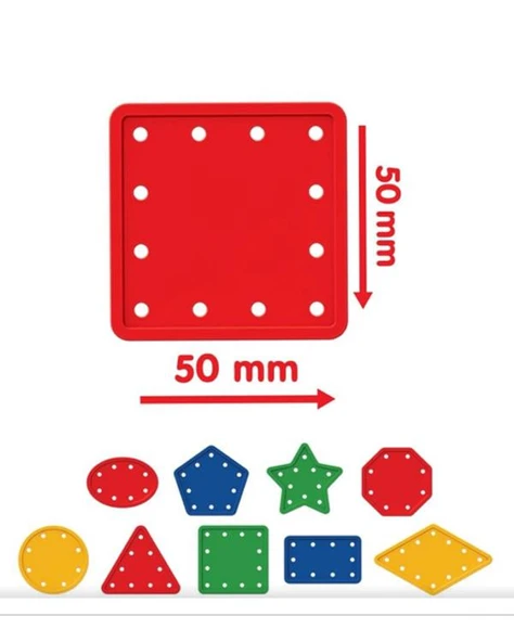 Şekillerle Aktivite İp Dizme Oyunu - Resim 2