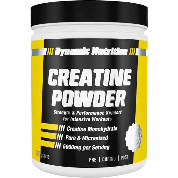 Dynamic Creatine Powder Mikronize Kreatin 300 gr - 60 Porsiyon