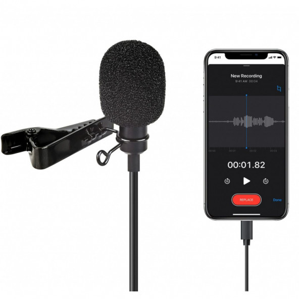 Akıllı Telefon Ve Tabletler İçin Ayex LV-1 Yaka Mikrofonu 3,5mm (Mic) - 2