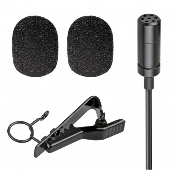 Akıllı Telefon Ve Tabletler İçin Ayex LV-1 Yaka Mikrofonu 3,5mm (Mic) - 5