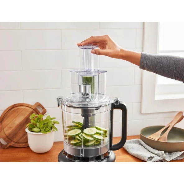 KitchenAid 5KFP1319EOB 3,1 Litre Mutfak Robotu - Onyx Black - 7