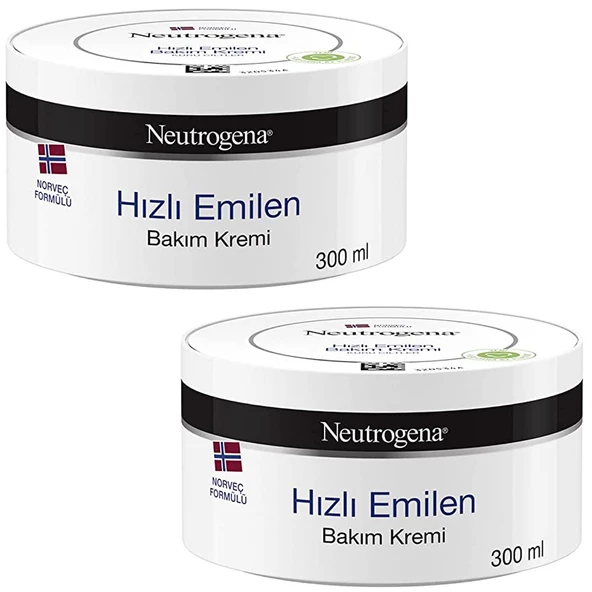 Neutrogena Hızlı Emilen El ve Vücut Bakım Kremi 300 ml + 300 ml