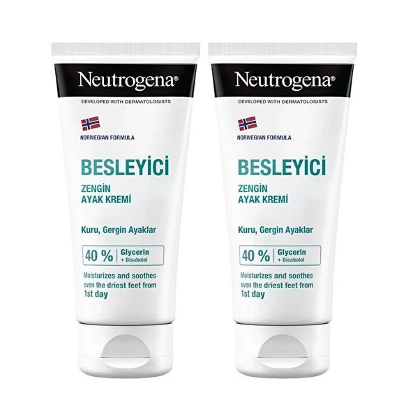 Neutrogena Besleyici Ayak Kremi 100 ml + 100 ml