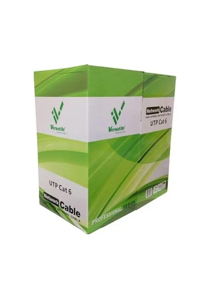 Versatile 305 Metre Cat 6 23 AWG 1. SINIF Ethernet Internet Kablo