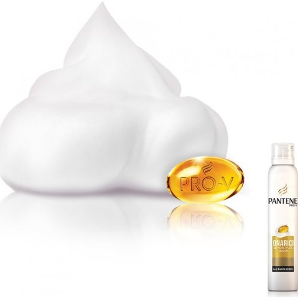 Pantene Onarıcı ve Koruyucu Bakım 180 ml Köpük Saç Bakım Kremi - 5